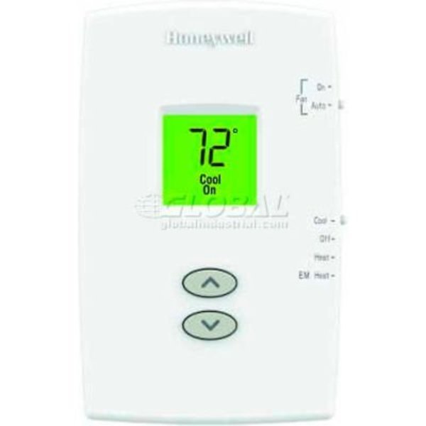 Resideo Honeywell PRO 1000  Non-Programmable Vertical Thermostat  2H/1C Heat Pump TH1210DV1007